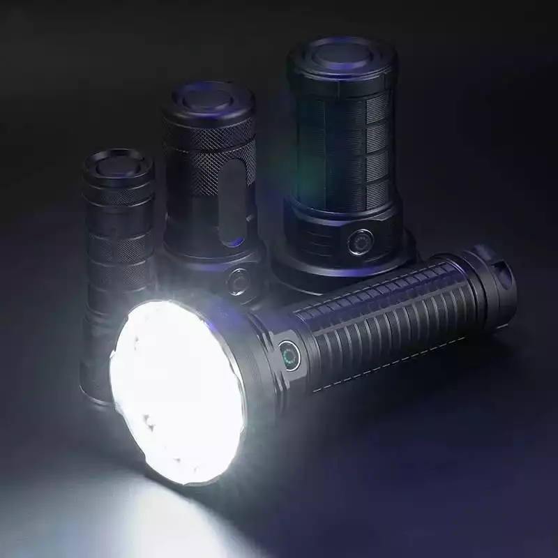 【SG-W520】🔥⏰Brightest Rechargeable Tactical Flashlight 200000 High Lumens