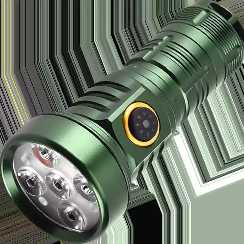 【SG-819】🔥🎁LED Rechargeable Tactical EDC Flashlight