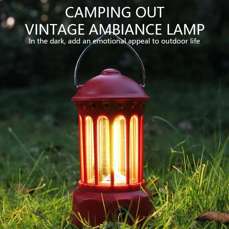 【SG-L800BR】🔥🎁Multifunctional Portable LED Camping Lantern - Rechargeable and Handheld for Outdoor Adventures