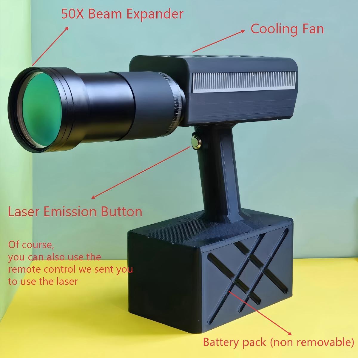 【SG-IR04】🔥🎁Handheld 500W High Power 900-1100NM IR Laser Pointer with lens