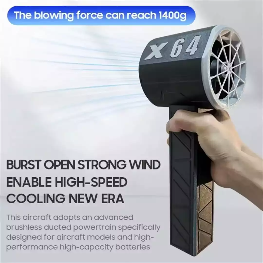 800W Handheld Powerful Turbo Jet Fan