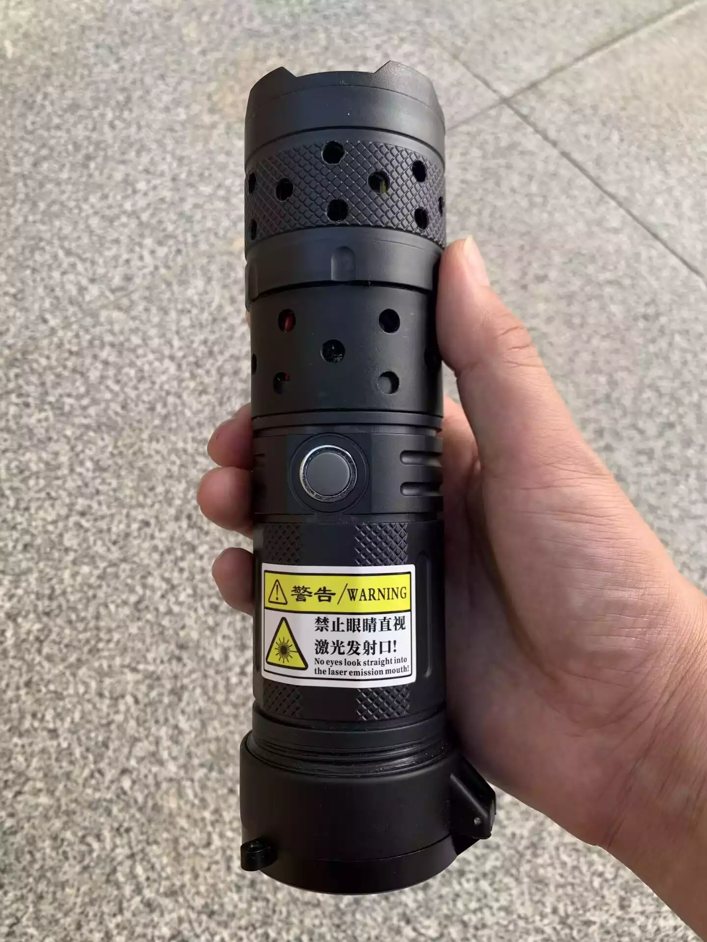 New Design 120W Powerful Laser Flashlight 