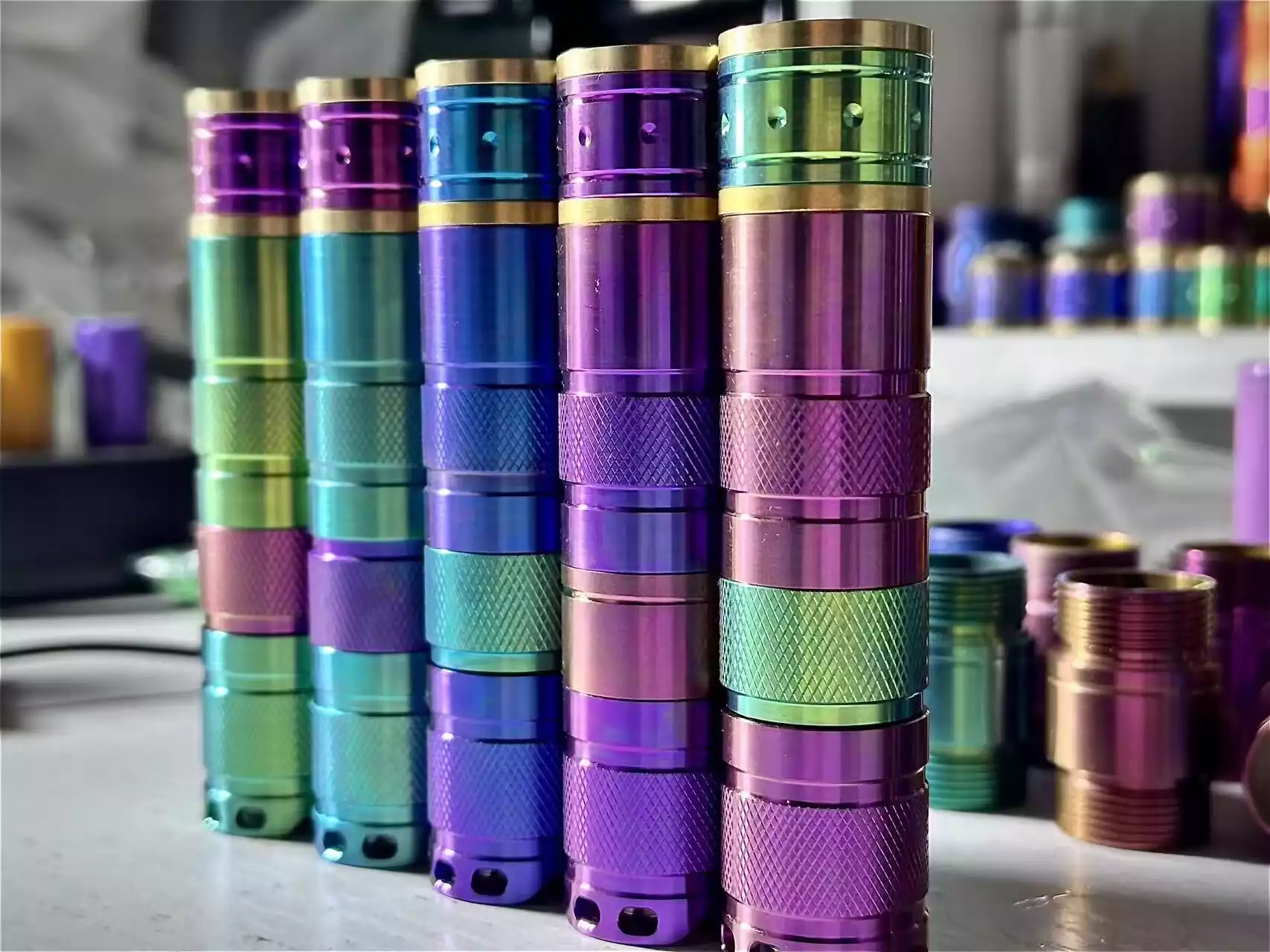 Powerful Titanium Handheld 6000MW Pocket Laser Pointer