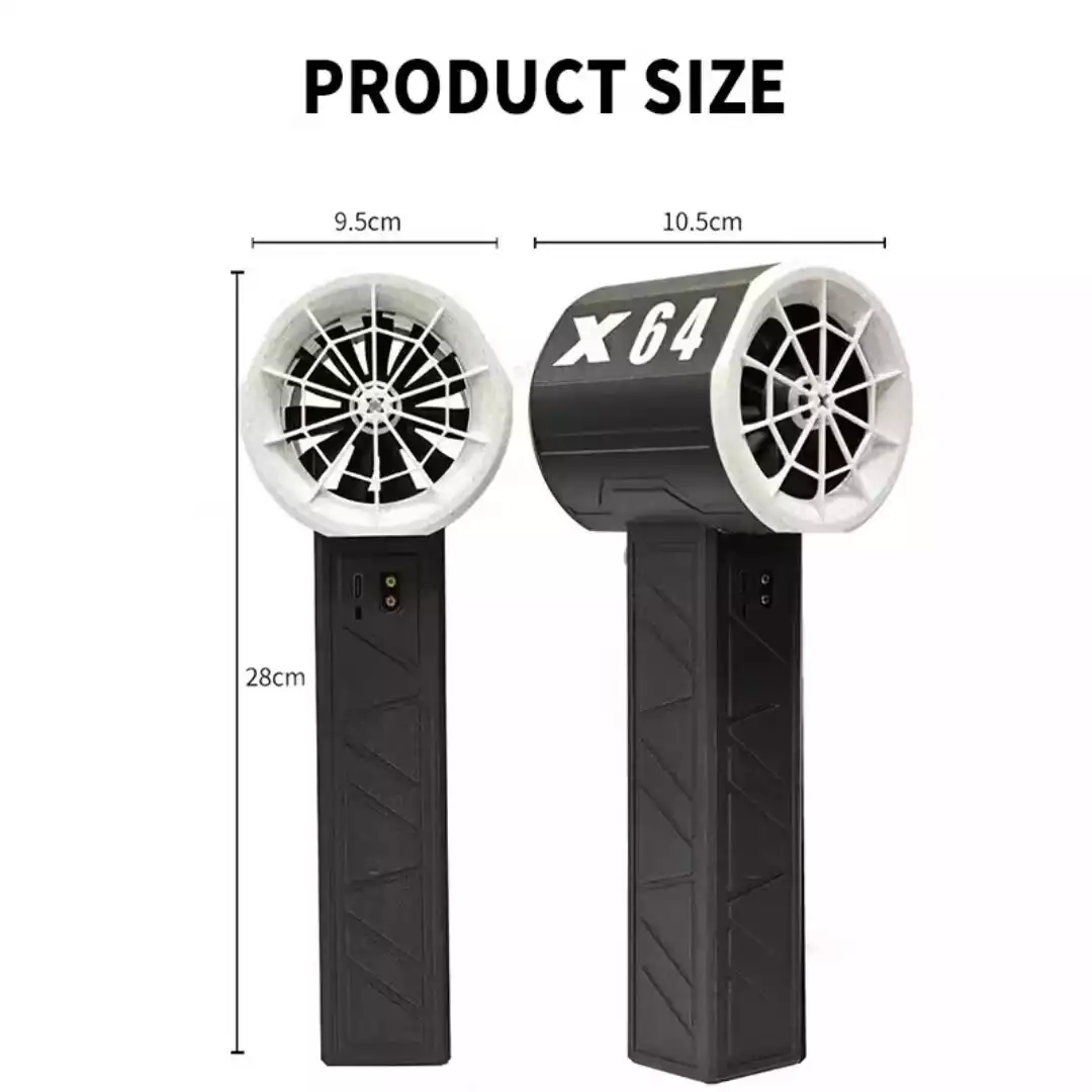 800W Handheld Powerful Turbo Jet Fan