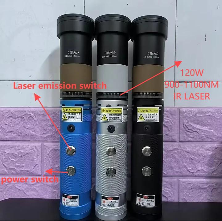 【SG-IR02】🔥🎁Strongest Handheld 120W 200W 900-1100NM IR Laser Pointer
