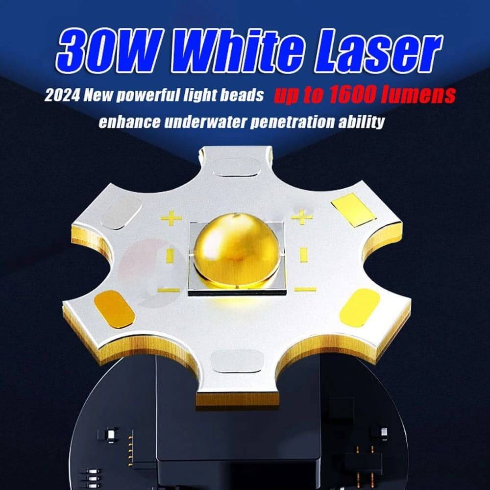 【SG-XP-027】🔥⏰Multifunctional IPX8 Waterproof Diving Flashlight Underwater Light