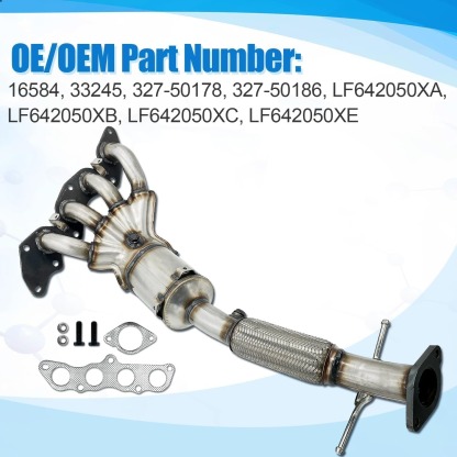 Catalytic Converter Compatible with Mazda 3 2.0L 2.3L 2004-2009 Mazda 5 2.3L 2008-2010