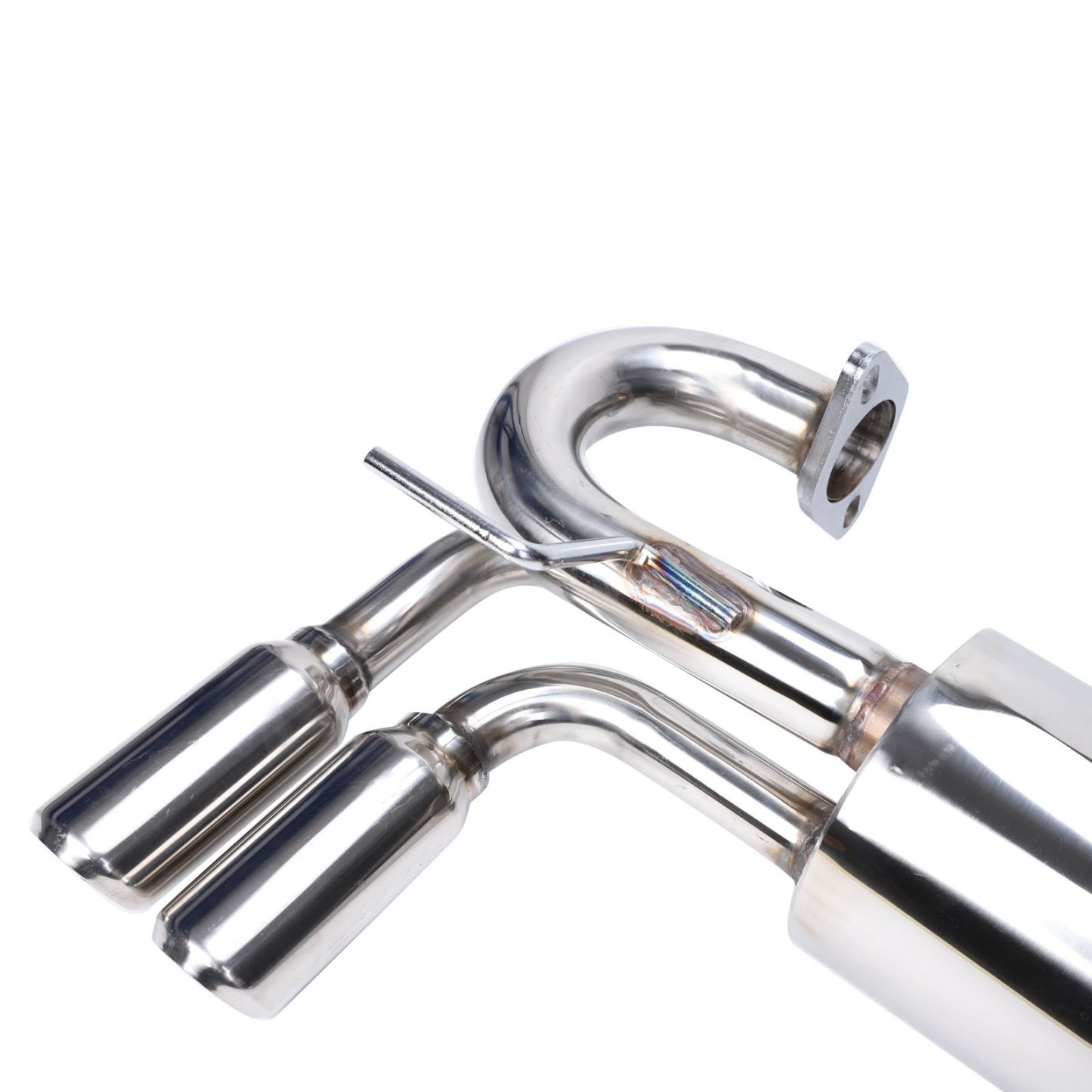 Stainless Catback Exhaust Header 3" Dual Exhaust Tip Muffler Fits 1996-2004 Porsche BOXSTER/S 986 M96