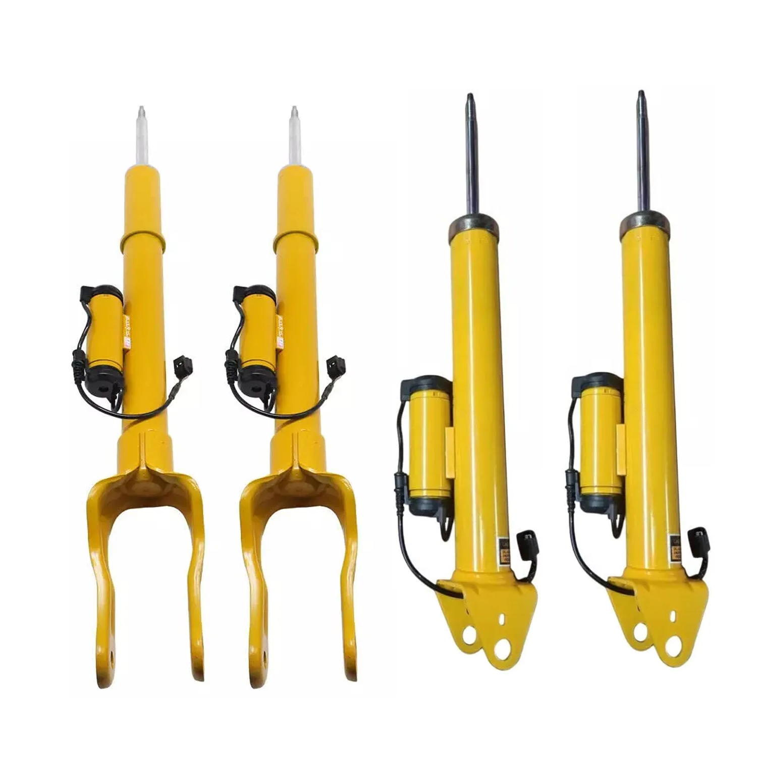 2 Pair Magnetic Front and Rear Shock Absorber Kit Fits 2012-2015 Jeep Grand Cherokee SRT Sport 6.4L W/ADS