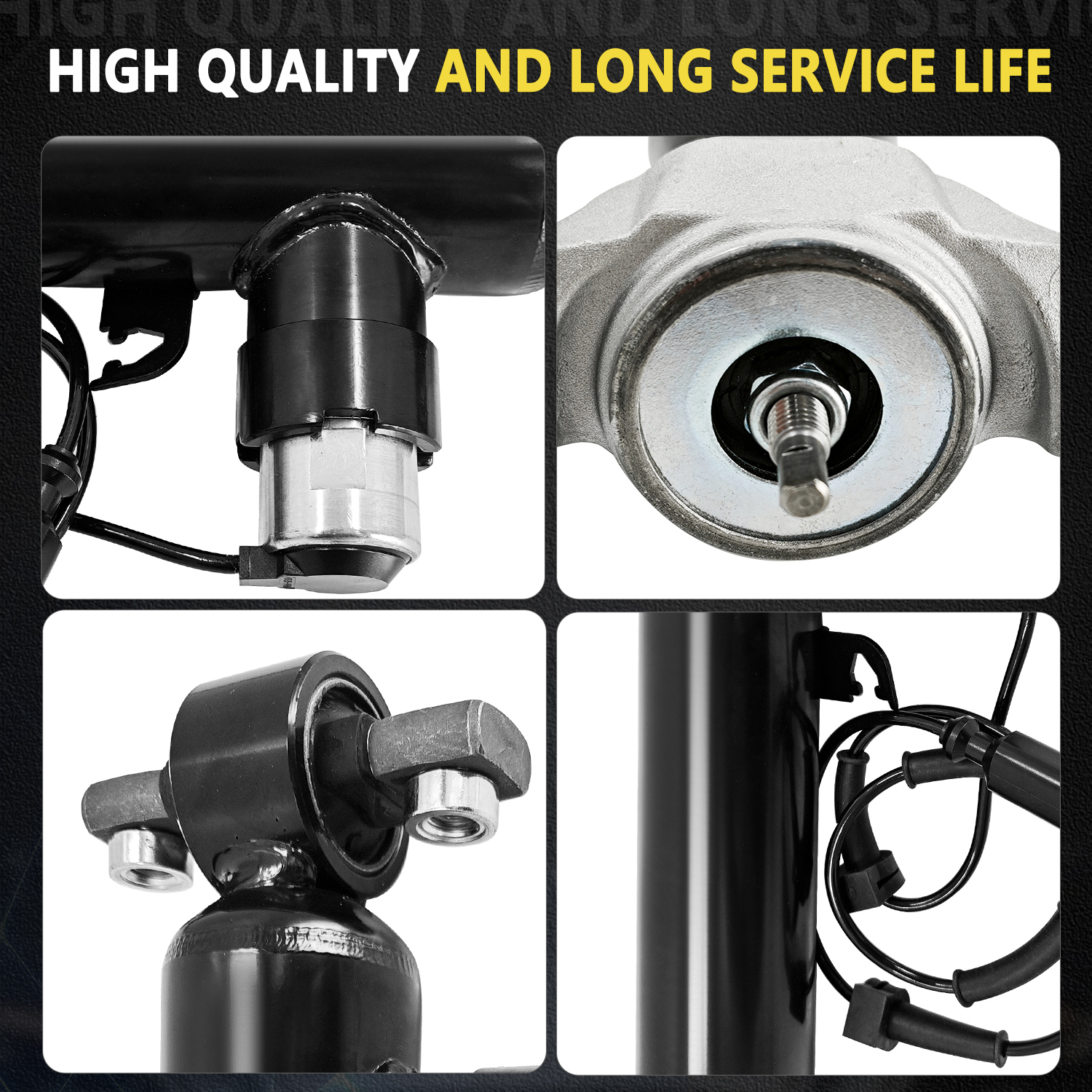 2pcs Rear Shock Absorber Assembly With Electric for 2013-2020 Lincoln MKZ Ford Fusion