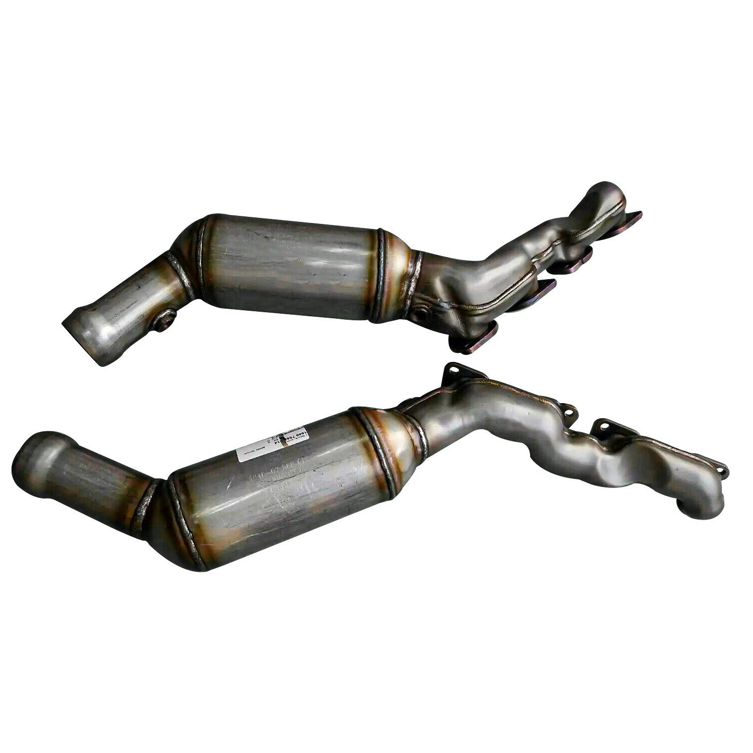 2007-2013 BMW X5 E70 4.8I Pair Left & Right Catalytic Converters 18407568013
