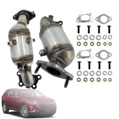 Catalytic Converters Compatible with Chevy Traverse For Buick Enclave 2018-2021 V6 3.6L