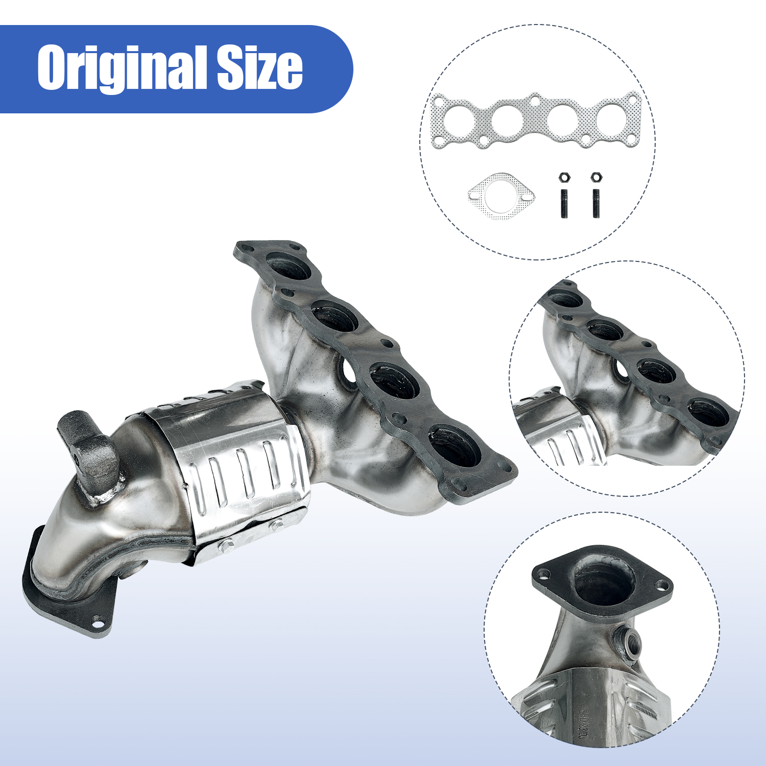 Front Manifold Catalytic Converter Fit for Kia Sorento Sportage 2.4L AWD 2016-2020 