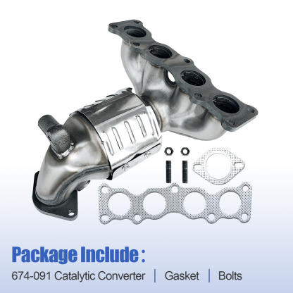 Front Manifold Catalytic Converter Fit for Kia Sorento Sportage 2.4L AWD 2016-2020 