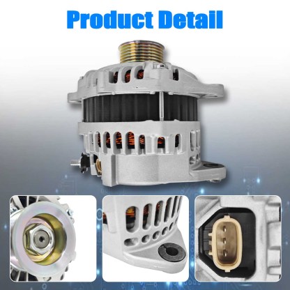 12V 130AMP Alternator fit for Nissan Altima 3.5L 2011-2018, Maxima 2011-2018, Murano 2017-2018 