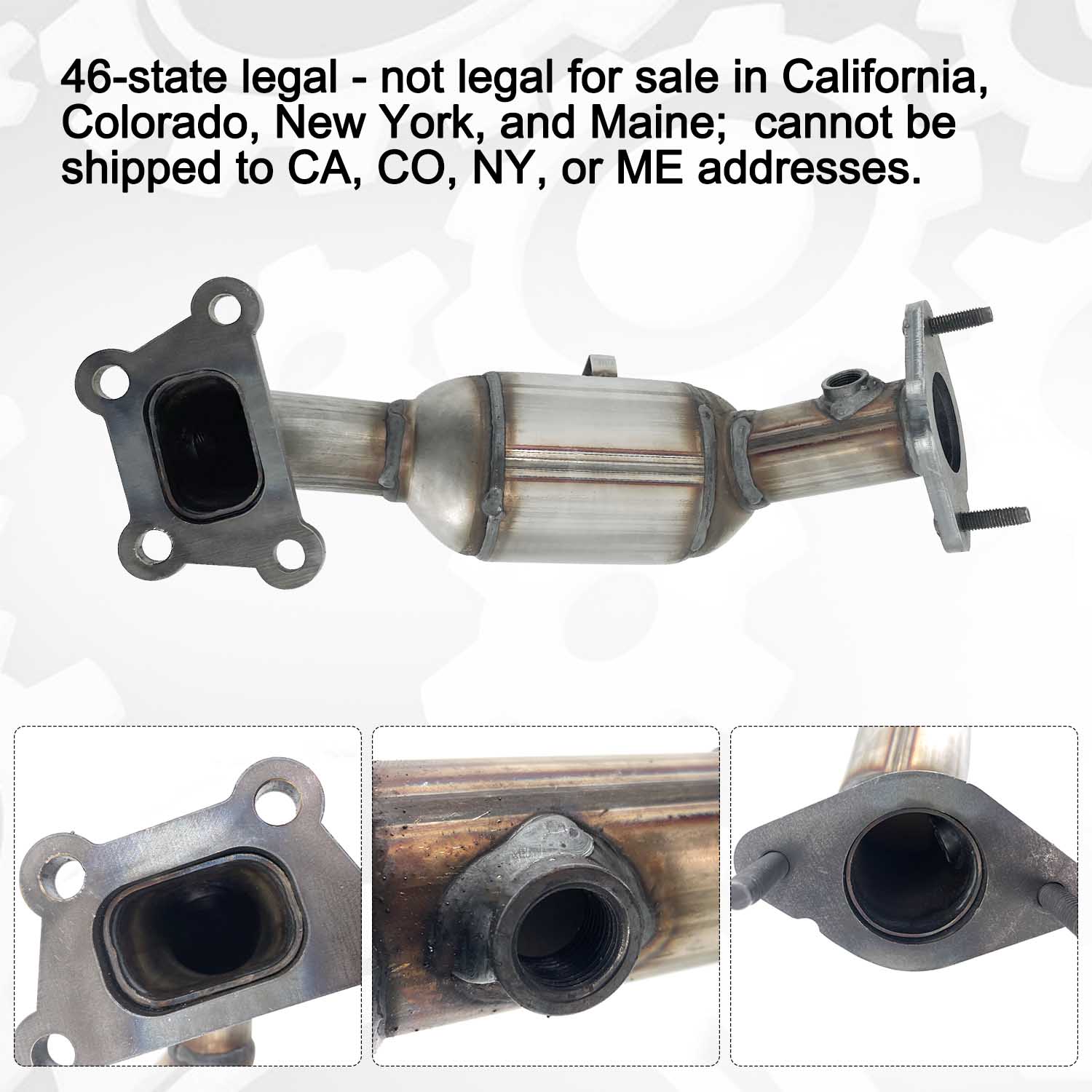 Catalytic Converters Compatible with Chevy Traverse For Buick Enclave 2018-2021 V6 3.6L