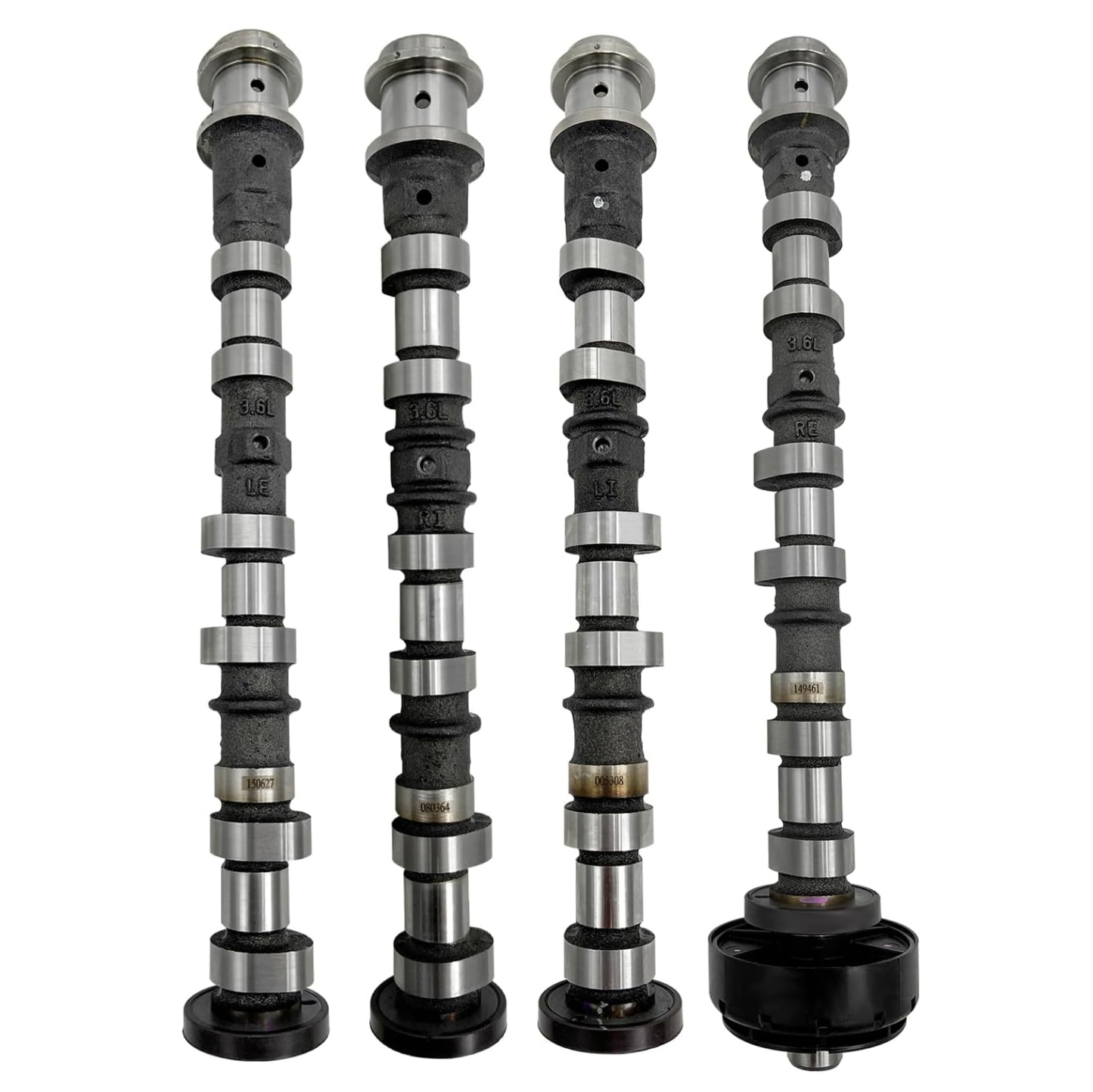 Engine Camshaft Set Exhaust Intake fit for Jeep Wrangler Dodge Durango Challenger Journey Avenger RAM ProMaster 1500/2500/3500 Chrysler 2011-2022, for 3.6L V6