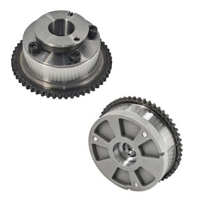 Engine Exhaust Intake CVVT Camshaft Sprocket Gear Assy Fit for Hyundai Elantra, Kona, Veloster, For Kia Forte/Soul/Seltos Valve Timing Gear 2017-2021 24350-2E700 & 24370-2E020 