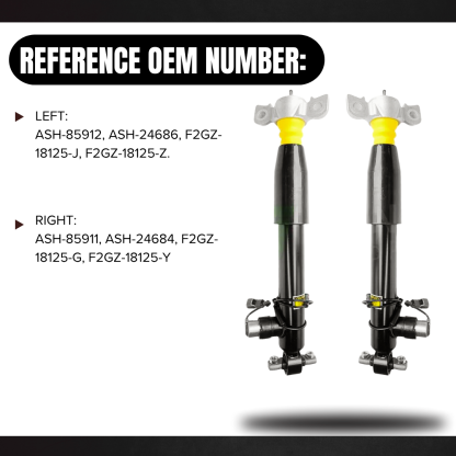 Rear Left & Right Electric Shock Absorber Assembly fit for Lincoln MKX 2016-2018