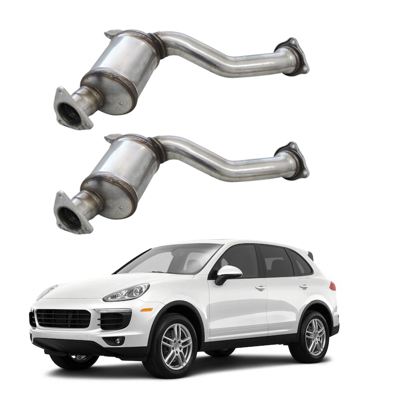 2011-2014 Porsche Cayenne 3.0L V6 Front Catalytic Converter 95811302211 - 2pcs Front Left&Right 