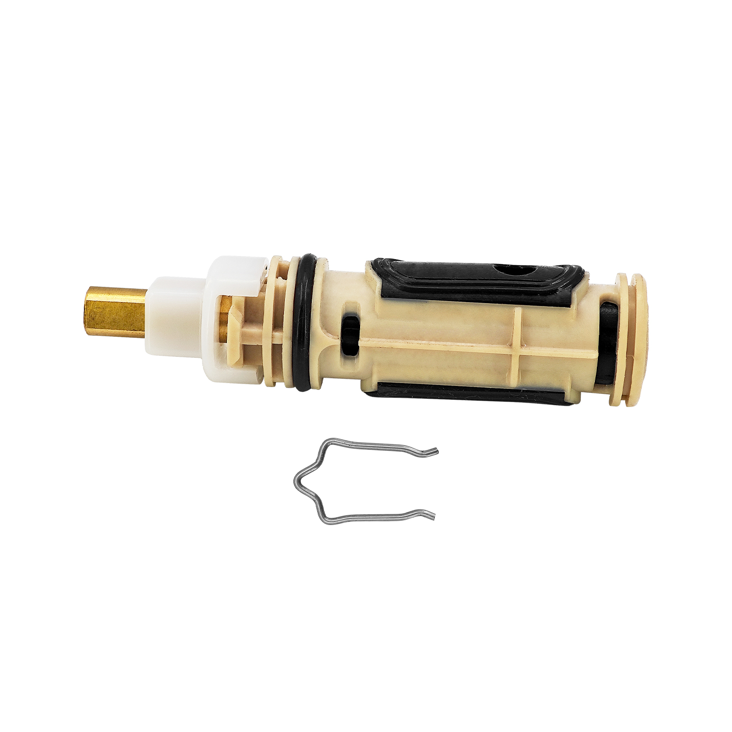 10Pcs Shower Cartridge Replacement Kit for Moen 1222 & 1222B Posi-Temp Faucets with Brass Stem