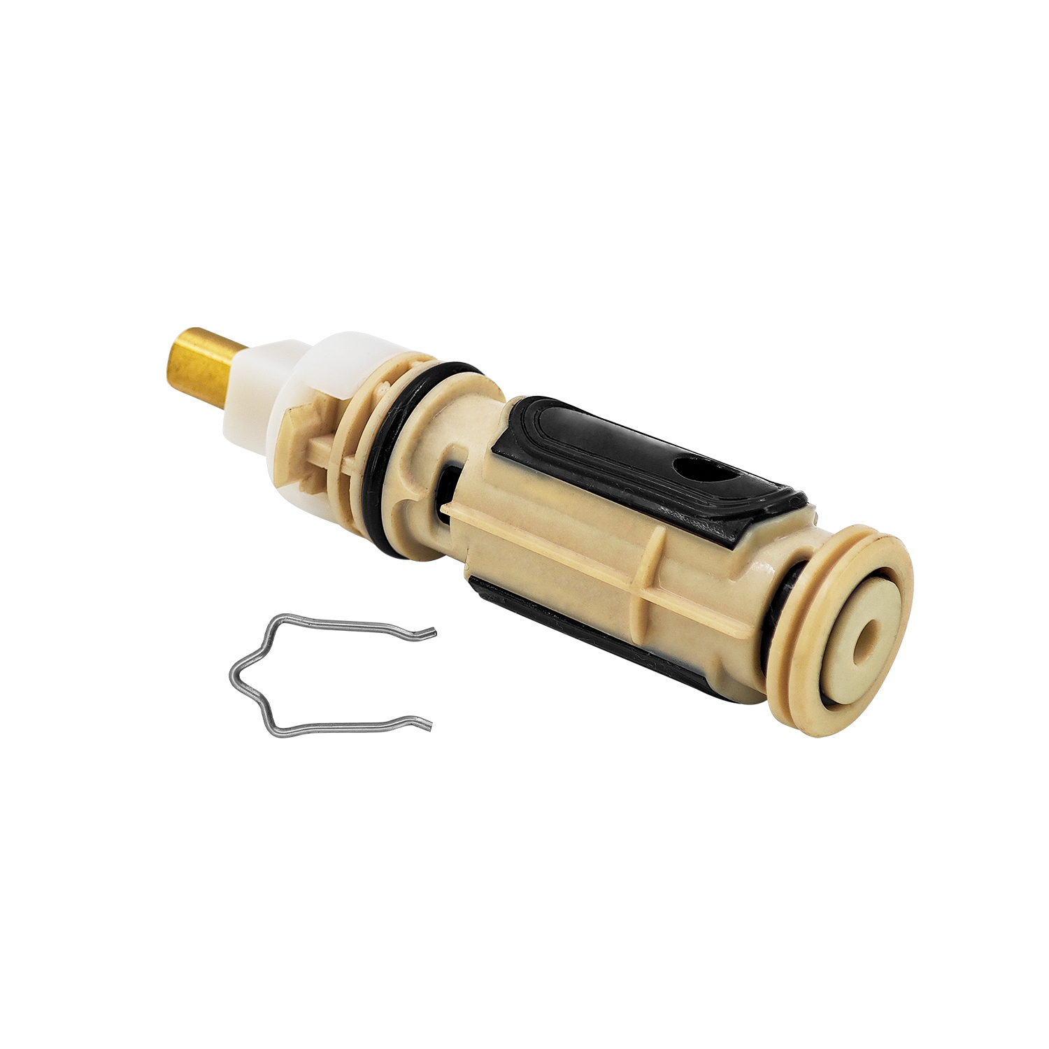 10Pcs Shower Cartridge Replacement Kit for Moen 1222 & 1222B Posi-Temp Faucets with Brass Stem