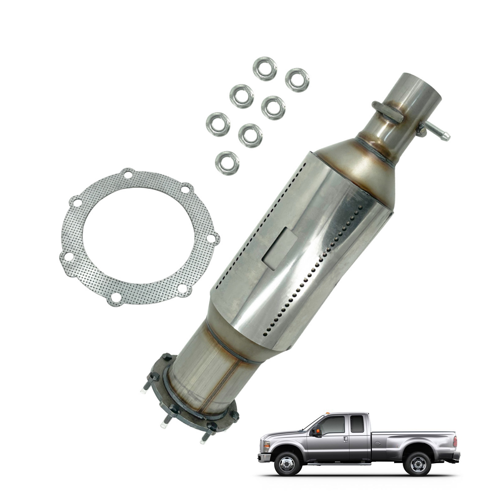 Catalytic Converter fit for 2008-2010 Ford F-250 F-350 Super Duty Diesel 6.4L