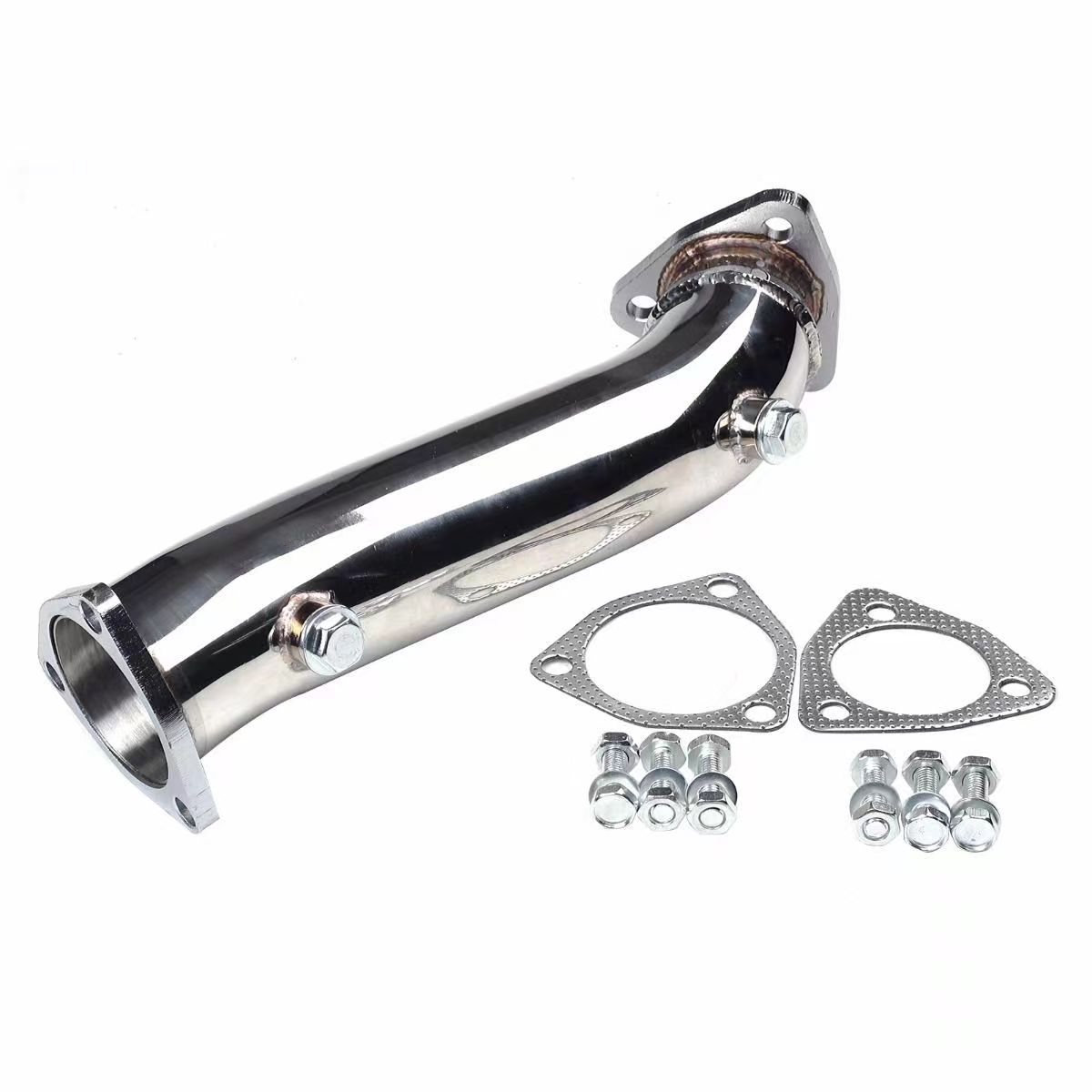 Engine Stainless Steel Exhaust Down Pipe Kit Fits 1997-2005 Audi A4 B5 B6 VW Volkswagen PASSAT 1.8T 1.8L