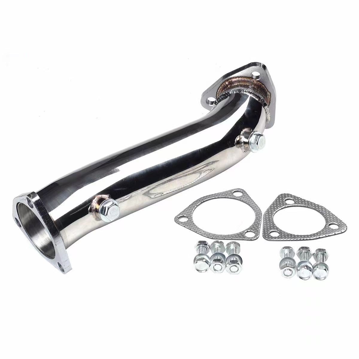 Engine Stainless Steel Exhaust Down Pipe Kit Fits 1997-2005 Audi A4 B5 B6 VW Volkswagen PASSAT 1.8T 1.8L