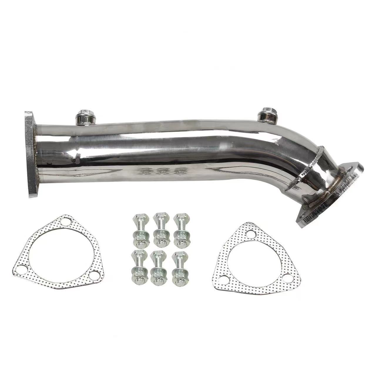 Engine Stainless Steel Exhaust Down Pipe Kit Fits 1997-2005 Audi A4 B5 B6 VW Volkswagen PASSAT 1.8T 1.8L