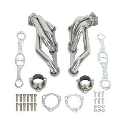 Exhaust Swap Header Fit for Small Block Chevy Blazer S10 S15 2WD V8 283 302 305 307 327 350 400