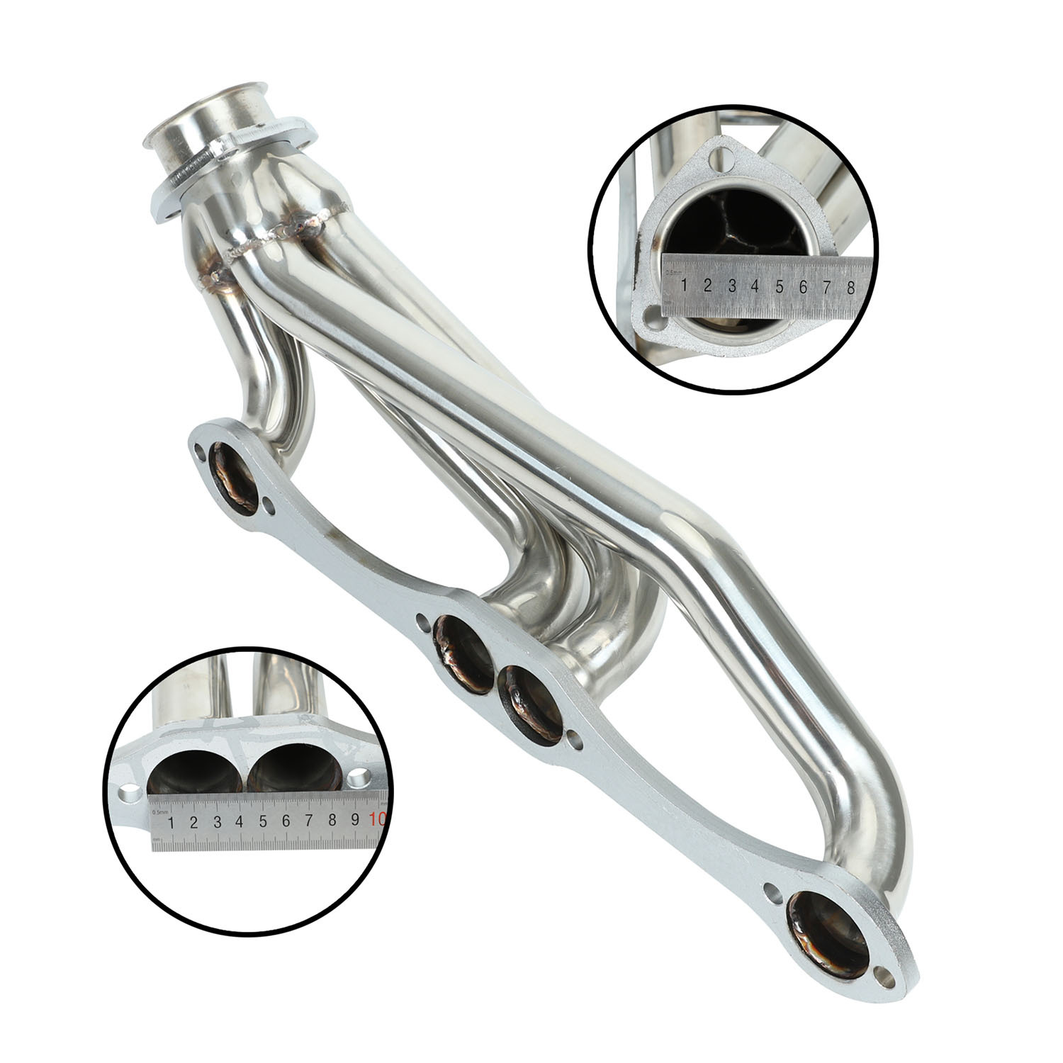 Exhaust Swap Header Fit for Small Block Chevy Blazer S10 S15 2WD V8 283 302 305 307 327 350 400
