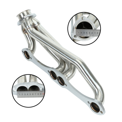 Exhaust Swap Header Fit for Small Block Chevy Blazer S10 S15 2WD V8 283 302 305 307 327 350 400
