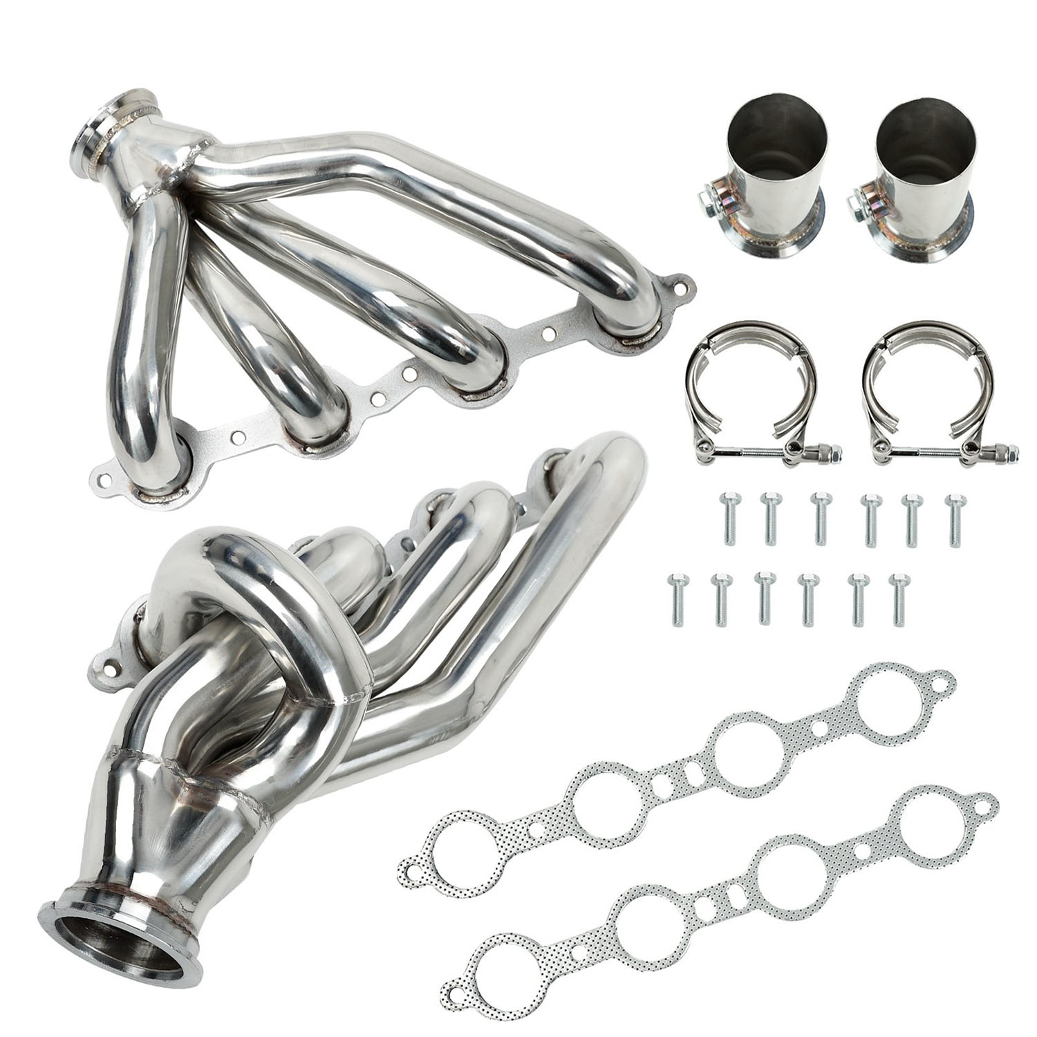 Exhaust Header for 1982-2004 Chevrolet GMC LS Swap S10 LS1 LS2 LS3 LS6 Bel Air Camaro Nova