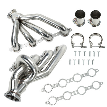 Exhaust Header for 1982-2004 Chevrolet GMC LS Swap S10 LS1 LS2 LS3 LS6 Bel Air Camaro Nova