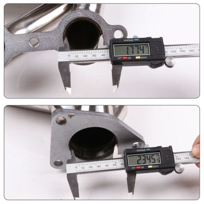 Exhaust Header Fit for 2000-2001 GMC YUKON 4.8L 5.3L with EGR/ 1999-2001 GMC SIERRA 1500 2500 With EGR