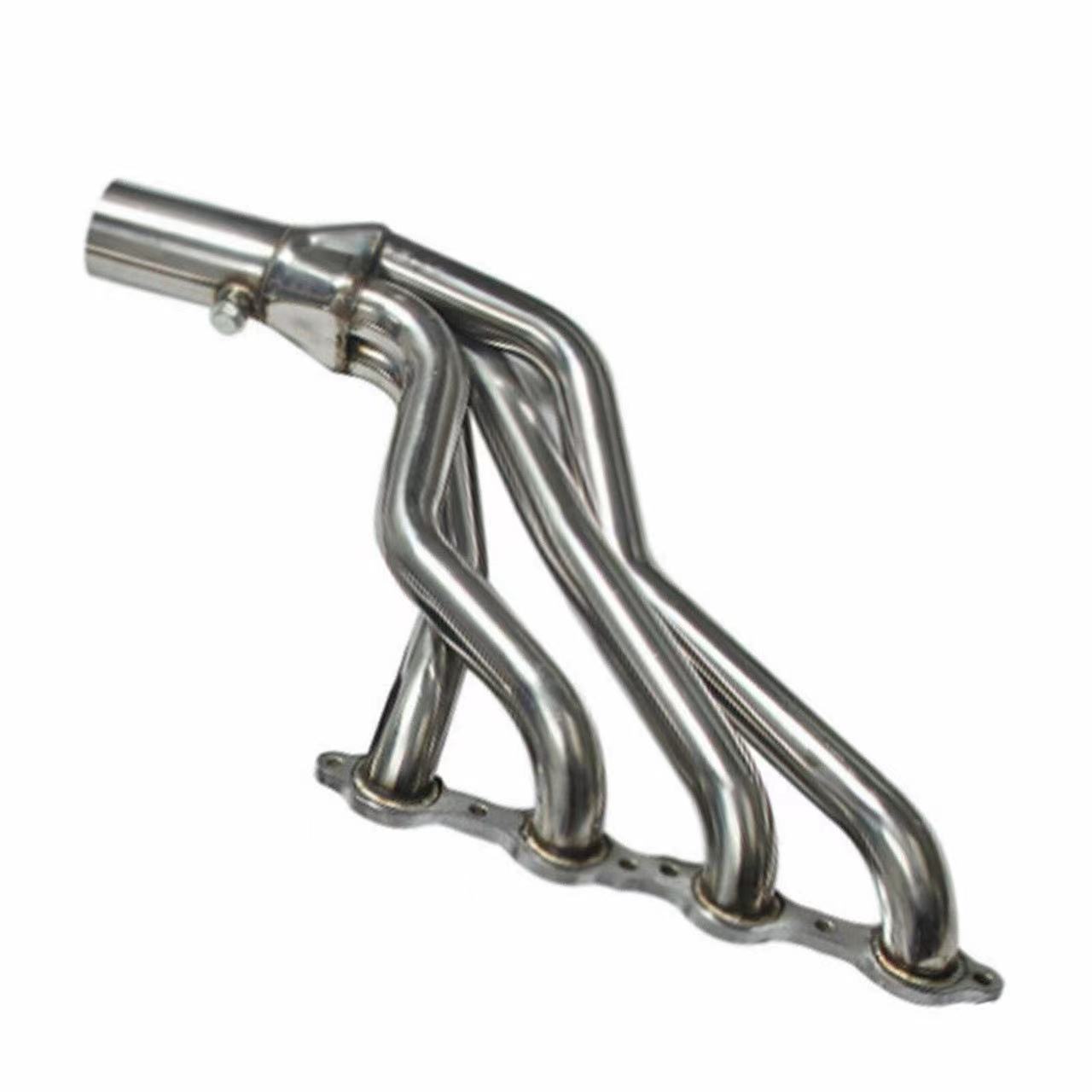 Exhaust Manifold Header+Y-Pipe Fit 1999-2006 Chevy/GMC GMT800 Silverado/Sierra/Avalanche 1500