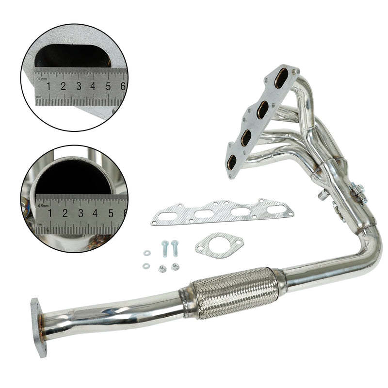 Auto Exhaust Headers Compatible with 1995-1999 Mitsubishi Eclipse/Talon 2G 420A 2.0L NA 