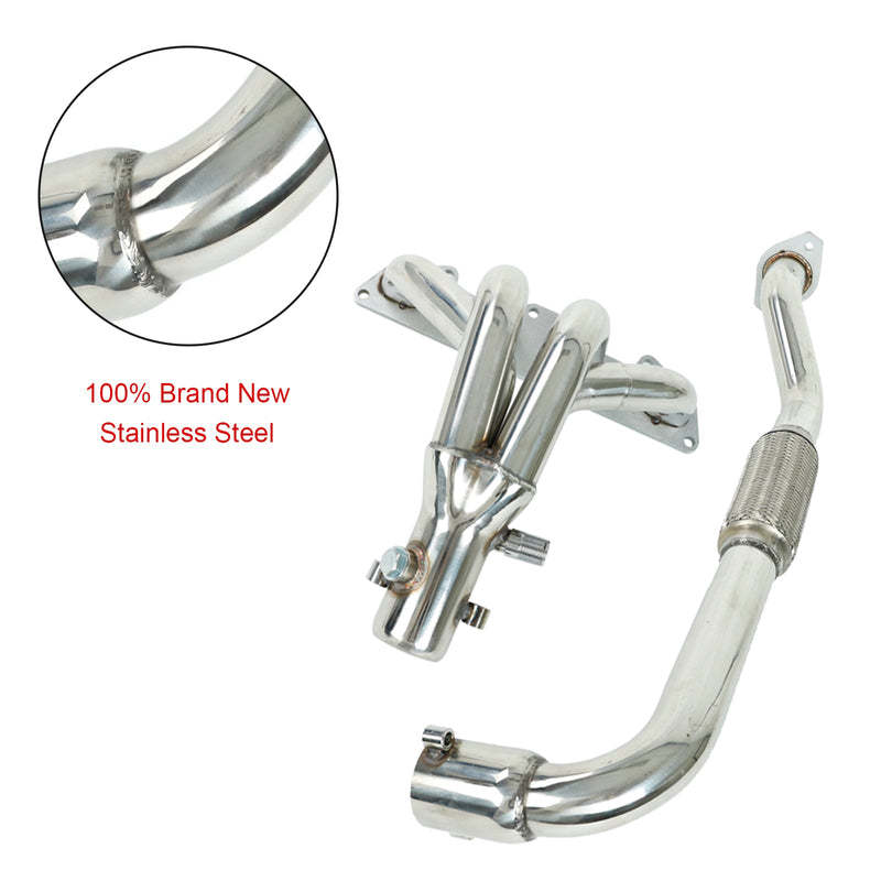 Auto Exhaust Headers Compatible with 1995-1999 Mitsubishi Eclipse/Talon 2G 420A 2.0L NA 