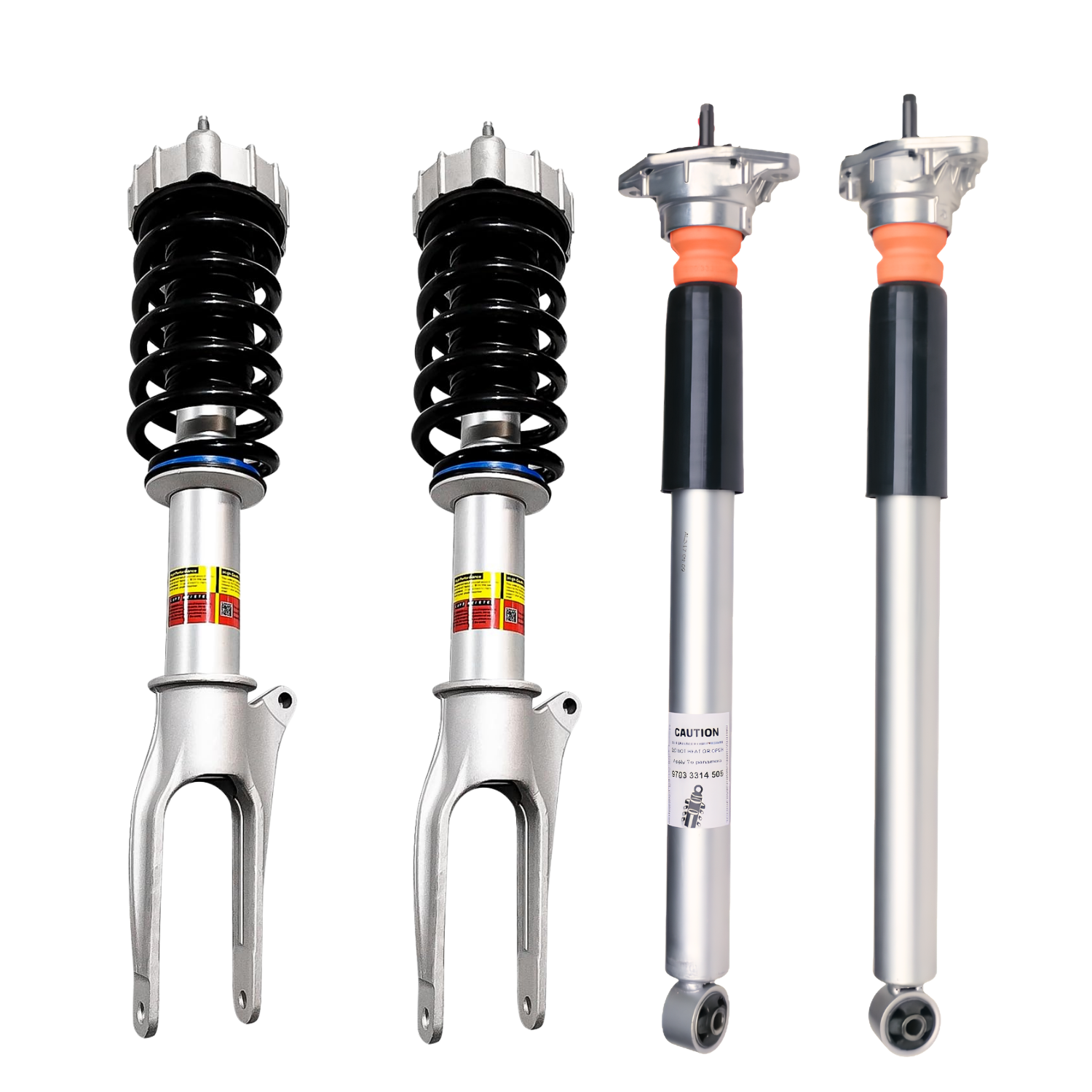 4PCS Front Rear Shock Absorber Strut Assembly Kit with PASM for Porsche Panamera 970 (2010–2016)