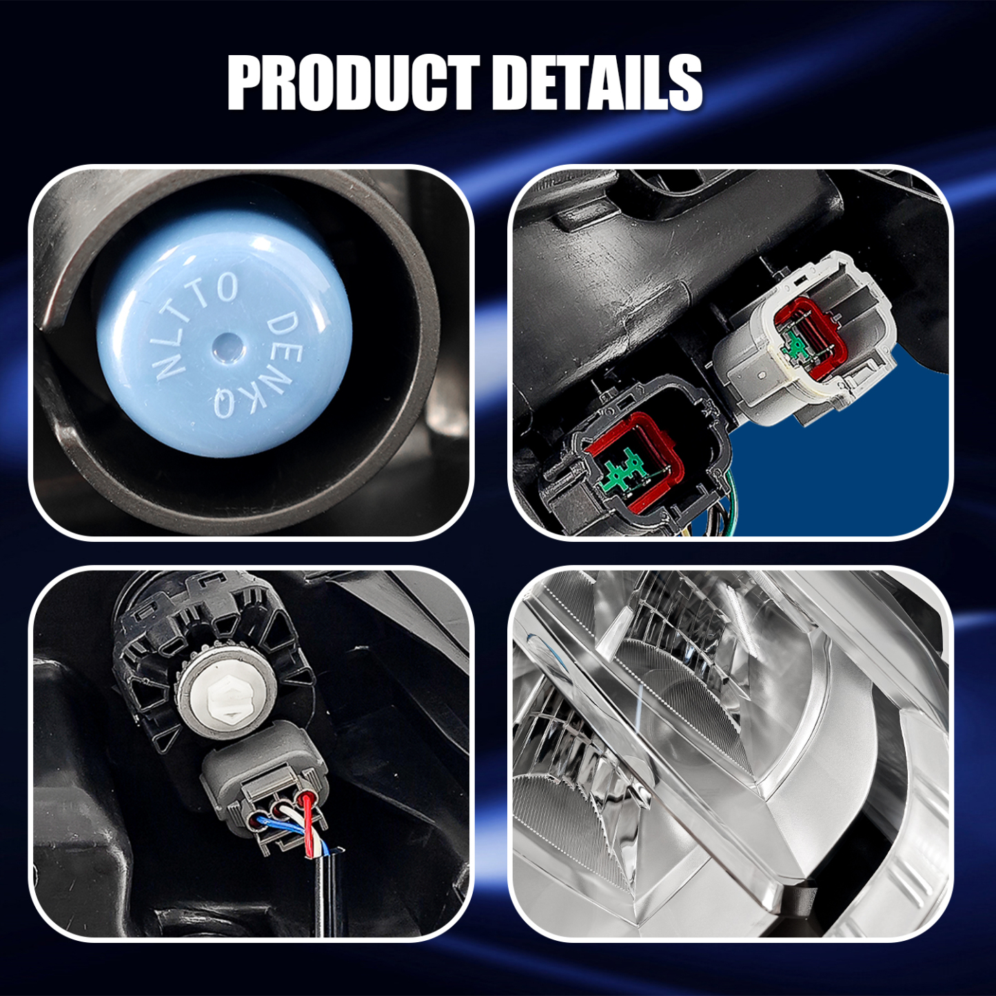 8301D811 Left Driver Side LED Headlight Compatible with 2022-2024 Mitsubishi Outlander