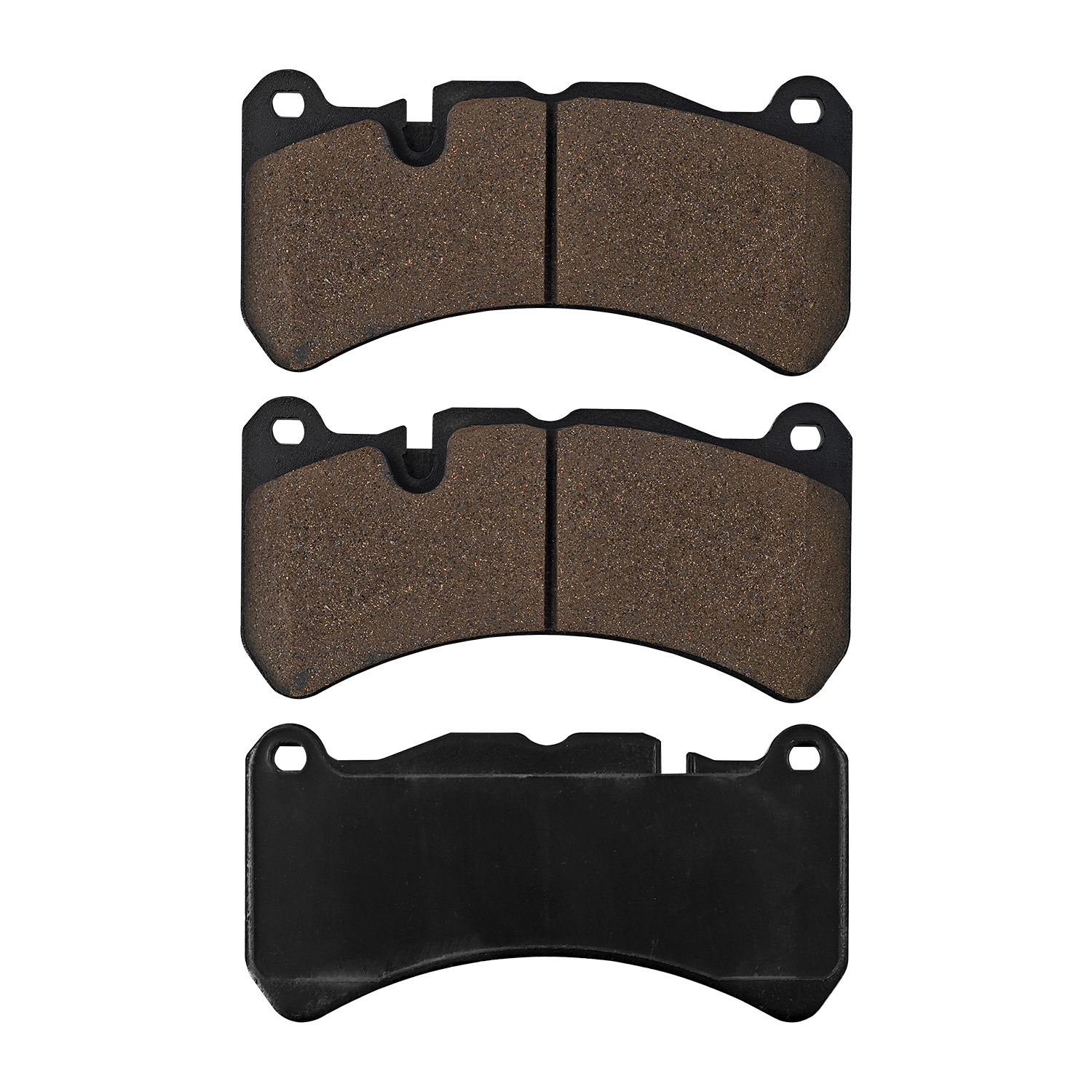 4 PCS Front Brake Pads Set for Maserati Quattroporte S/Sport GT 2007-2022, for Maserati Ghibli S Q4 2014-2022, for Maserati GranTurismo S 2008-2018 (for 6 Piston Front Caliper)