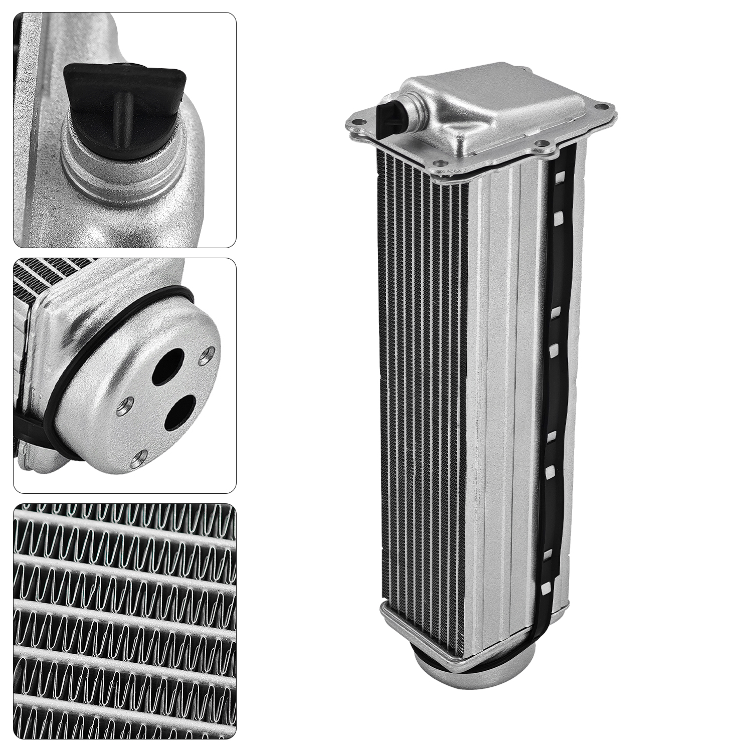 Intercooler 2PCS Compatible with Audi 2010-2017 A4 A6 A7 A8 Quattro S4 S5 Q5 Q7 SQ5 3.0L 2.0L