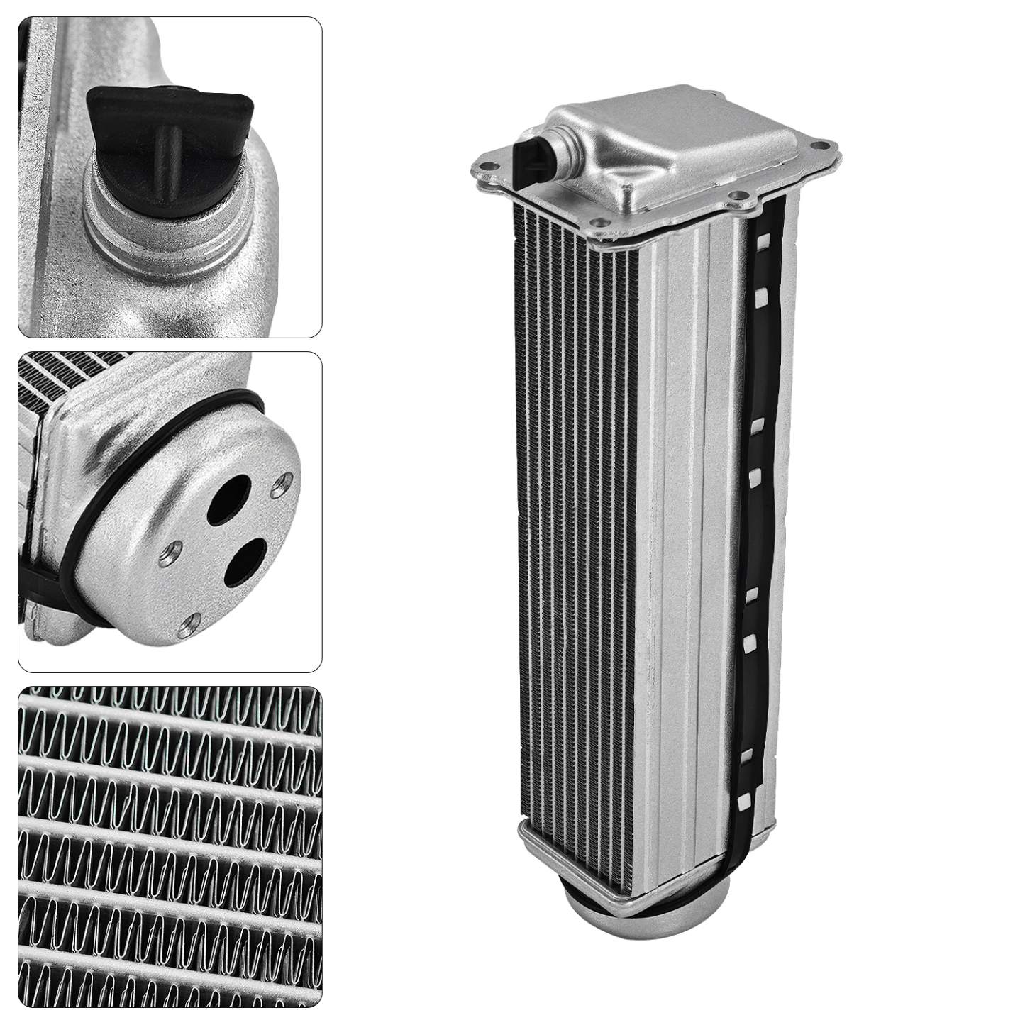 Intercooler 2PCS Compatible with Audi 2010-2017 A4 A6 A7 A8 Quattro S4 S5 Q5 Q7 SQ5 3.0L 2.0L