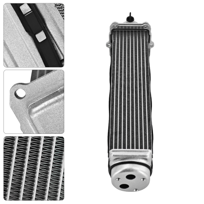 Intercooler 2PCS Compatible with Audi 2010-2017 A4 A6 A7 A8 Quattro S4 S5 Q5 Q7 SQ5 3.0L 2.0L