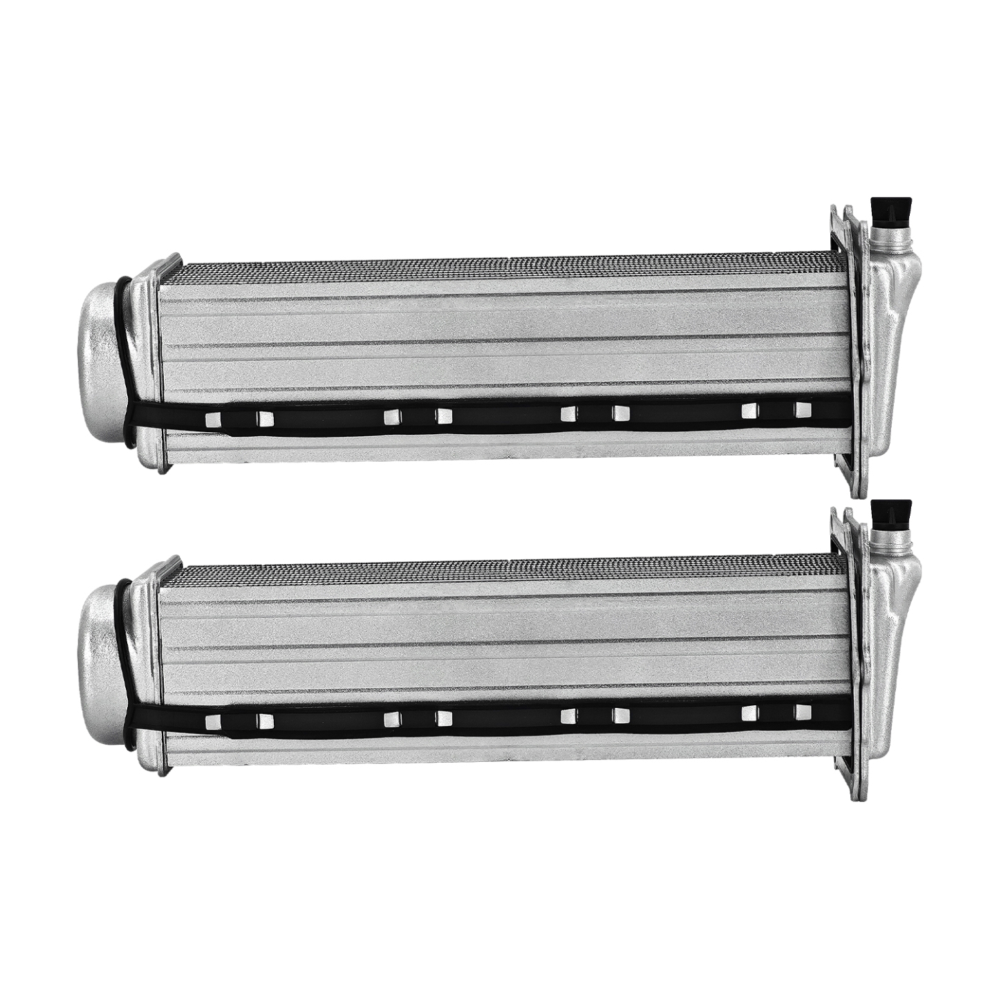 Intercooler 2PCS Compatible with Audi 2010-2017 A4 A6 A7 A8 Quattro S4 S5 Q5 Q7 SQ5 3.0L 2.0L