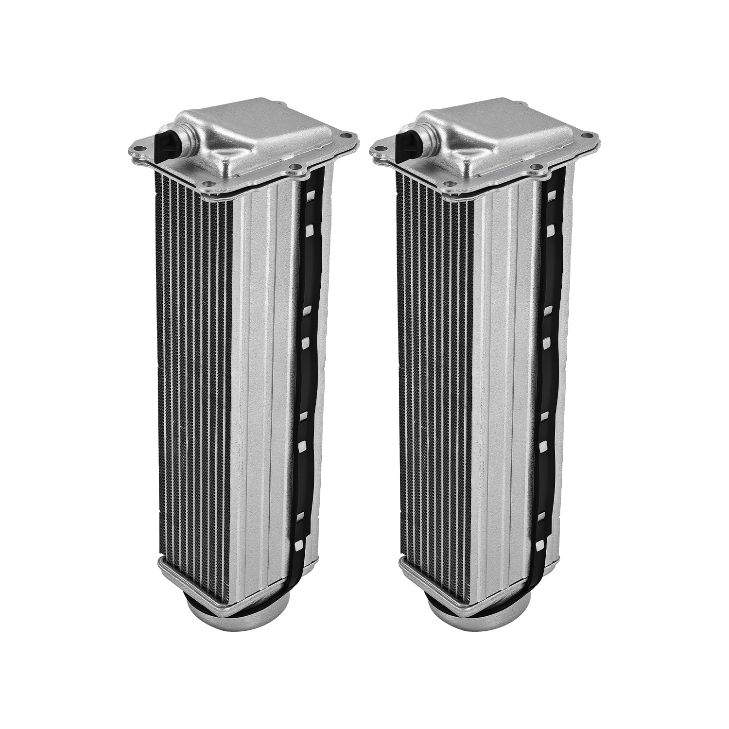 Intercooler 2PCS Compatible with Audi 2010-2017 A4 A6 A7 A8 Quattro S4 S5 Q5 Q7 SQ5 3.0L 2.0L