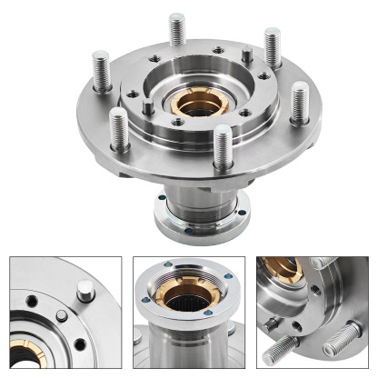 2pcs Front Wheel Bearing and Hub Assembly Kit fit for Toyota Tacoma 1995-2004 (4WD ONLY) 2.4L 2.7L 3.4L