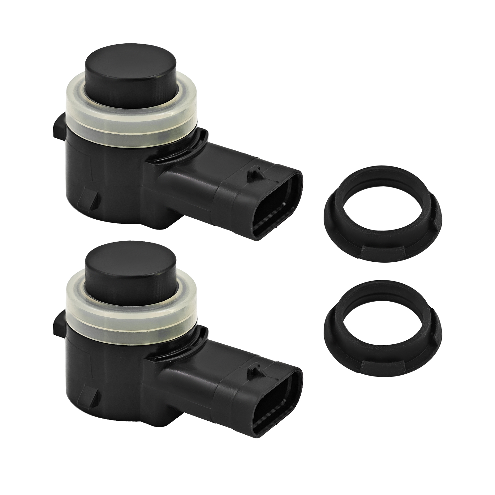 2Pcs Front Parking Sensors for Rivian R1S R1T 2022-2024 | Ultrasonic PDC Set,Backup Assist Sensor Kit PT00013779