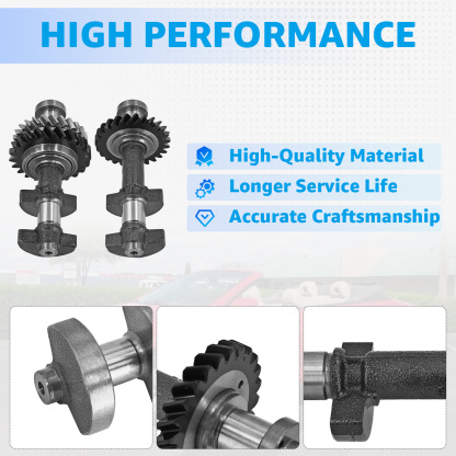 Engine Balance Shaft Set with Bearing Set fit for Toyota Corolla Solara Matrix Camry tC 2AZ-FE 2.4L